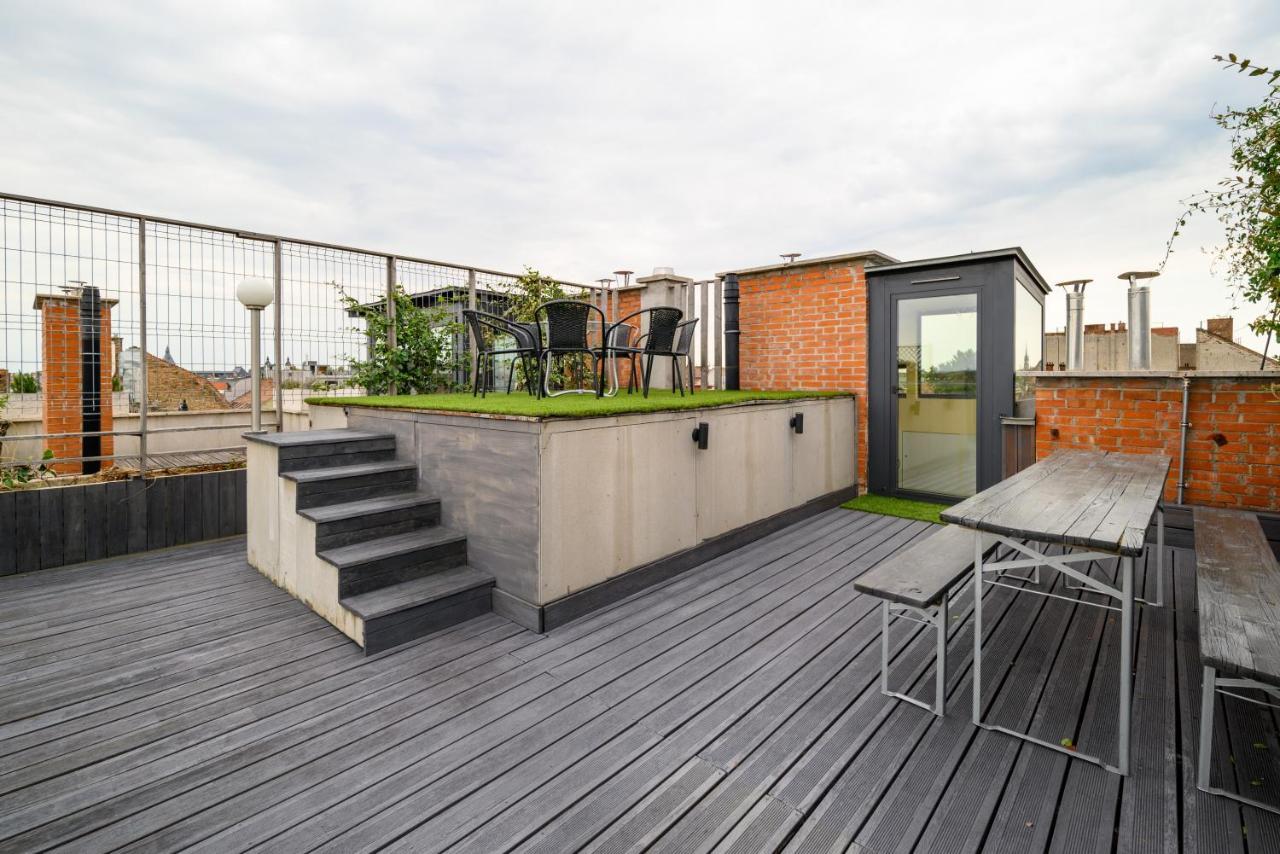 בודפשט 3Bedroom Triplex Rooftop Apartment מראה חיצוני תמונה