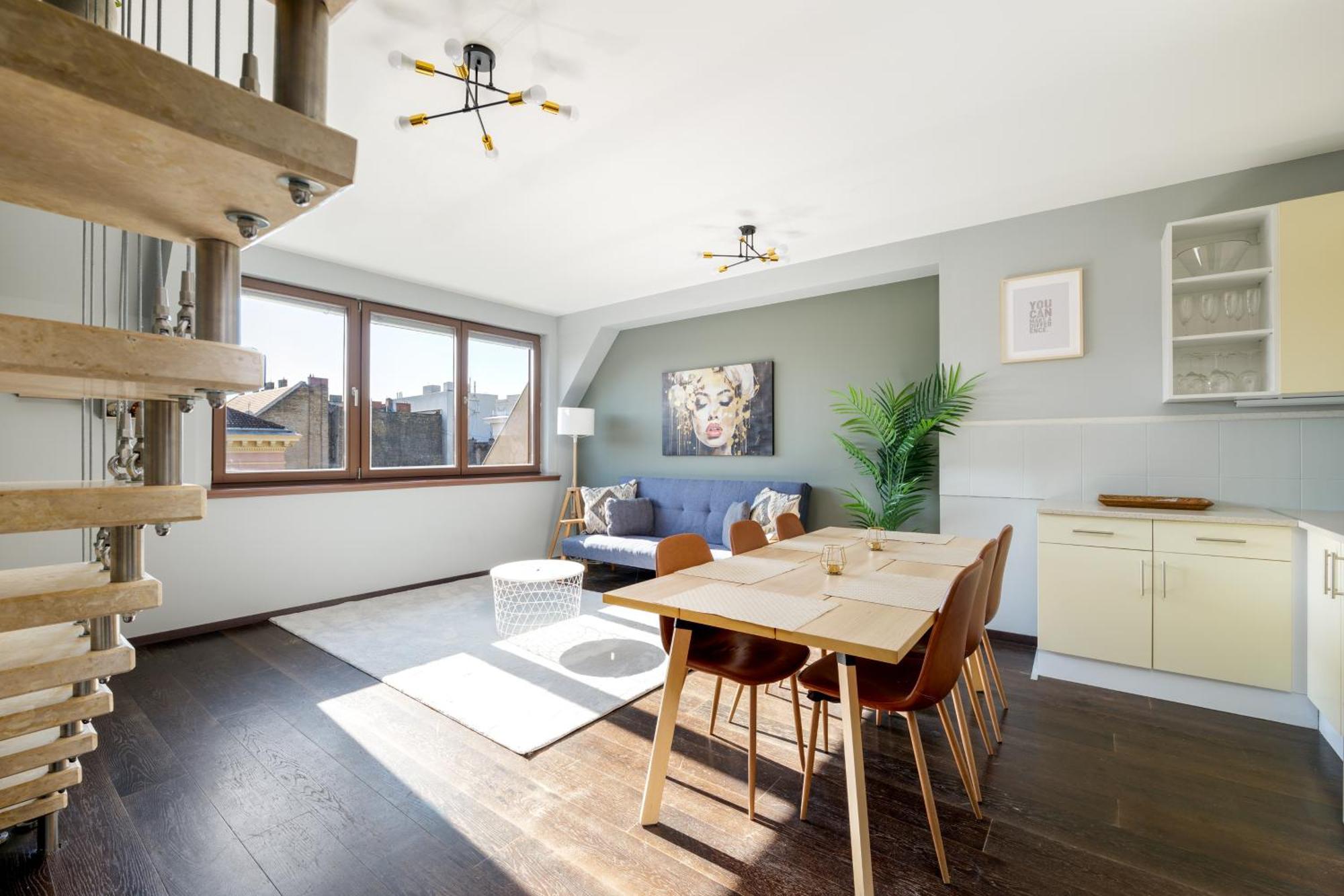 בודפשט 3Bedroom Triplex Rooftop Apartment מראה חיצוני תמונה