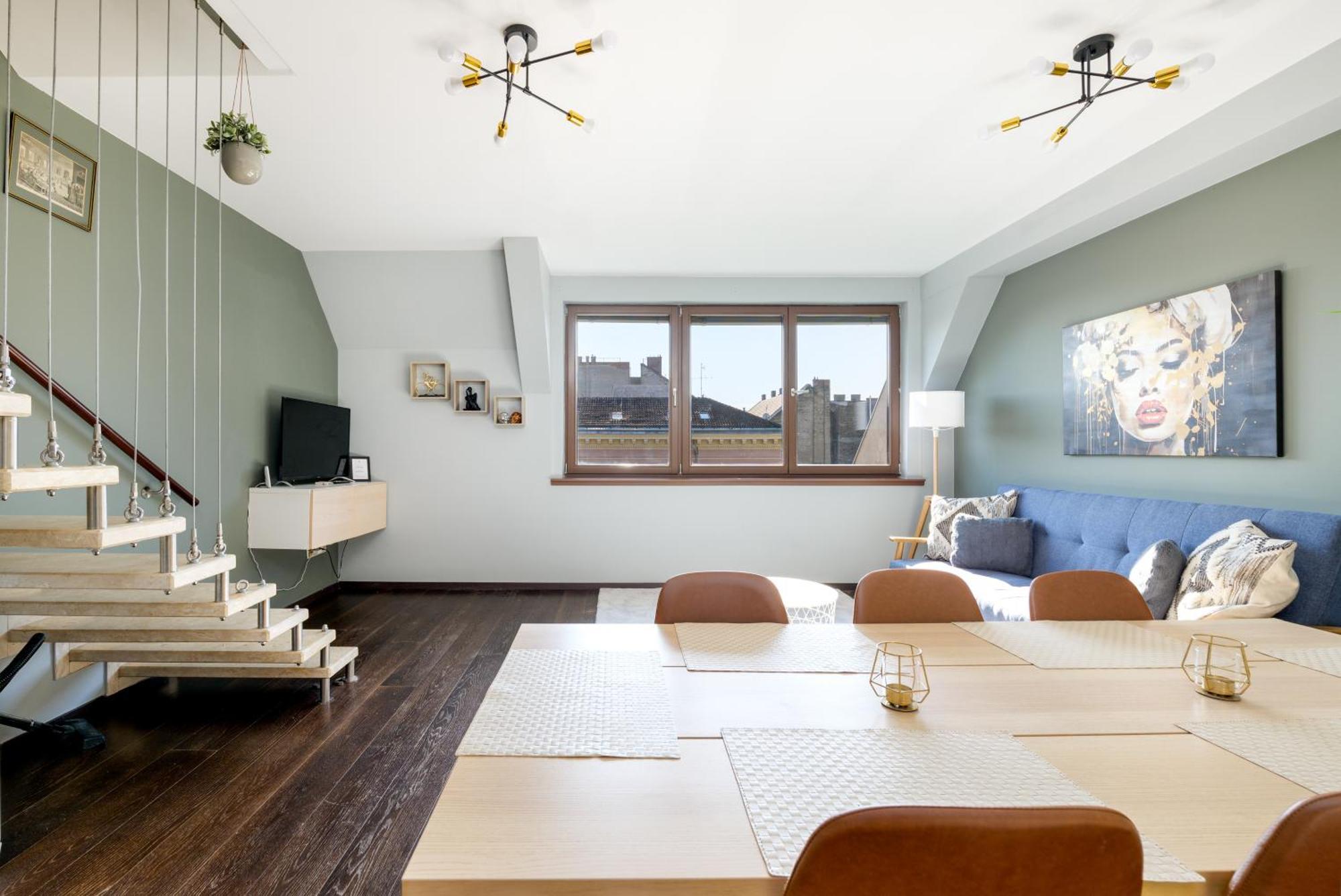 בודפשט 3Bedroom Triplex Rooftop Apartment מראה חיצוני תמונה